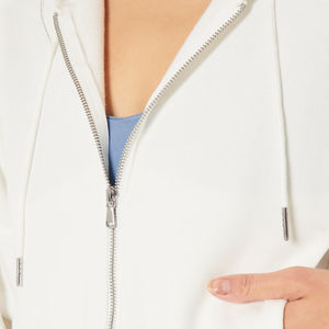 Sudadera con capucha de tendencia superior para mujer, venta al por mayor, estilo informal de fábrica liso, sudadera lavable de tu marca para mujer - Product Image 5