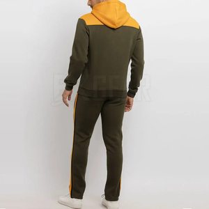 Conjunto de chándal de dos piezas para hombre con material cómodo y un look elegante, ideal para deportes, ocasiones informales y viajes. - Product Image 6