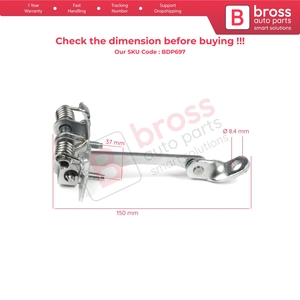 BDP697 Rear Door <b>Hinge</b> Stop Check <b>Strap</b> Limiter for 19 21 7702253350 - Product Image 5