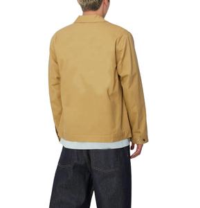 Vente en Gros 2025 Logo Personnalisé Toile Denim Veste pour Hommes Printemps Saison Respirant Mécanicien Travailleur Uniforme avec Manches Longues - Product Image 5