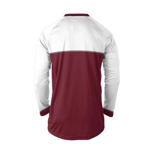 เสื้อบาสเก็ตบอลแห้งเร็วสำหรับทุกเพศ พิมพ์ลายดิจิทัล สีพื้น น้ำหนักเบา ระบายอากาศดี ขายดีที่สุด - Product Image 4