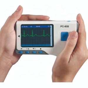 Pocket thiết kế di động cầm tay điện báo dễ dàng <span class=keywords><strong>ECG</strong></span> Máy ekg màn hình - Product Image 4