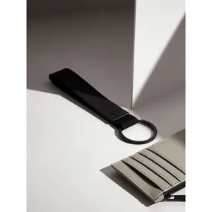 Sustainable Matte PU Promotional Keychains & <b>Carabiners</b> <b>Keyring</b> for Merchandising - Product Image 1