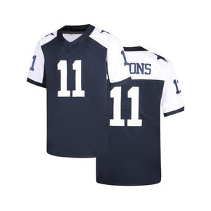 เสื้อฟุตบอลอเมริกันแขนสั้นสั่งปักโลโก้ได้ตามต้องการ - Product Image 1