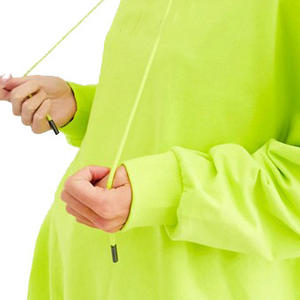 Haute qualité 100% coton polaire à capuche pour les femmes personnalisé à manches longues pull sweat hiver gros soie sweats à capuche pull - Product Image 4