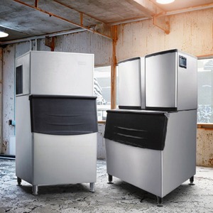 Máquina de Hielo Industrial de Alta Calidad, Gran Capacidad, para Bloques, Cubos y Escamas de Hielo, de Acero Inoxidable, Productividad Automática - Product Image 1