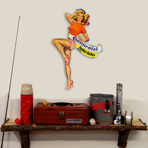 Laser cắt kim loại tác phẩm nghệ thuật dấu hiệu tùy chỉnh chết cắt UV in ấn kim loại tấm nhà để xe quán rượu thanh người đàn ông hang động Câu lạc bộ tường trang trí pin lên cô gái đăng ký - Product Image 3