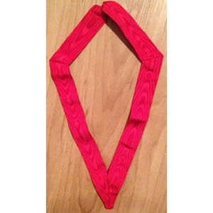 Collier rouge 12 pouces colliers maçonniques personnalisés de haute qualité meilleure vente vente colliers maçonniques personnalisés - Product Image 3