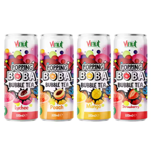 Boba บับเบิ้ลชาลิ้นจี่มีฟอง320มล. เครื่องดื่มชานมฟองรสชาติลิ้นจี่ - Product Image 3