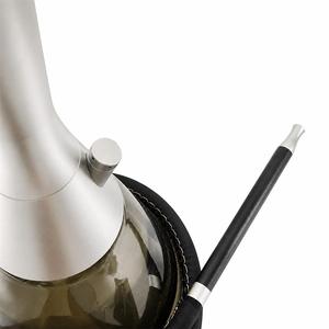 Set de Shisha Premium de Aluminio de 75cm con Base de Vidrio y Manguera Individual, Personalizable para Bares y Salones, Venta al por Mayor - Product Image 2