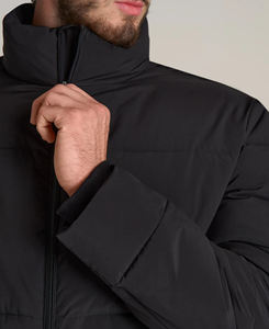 Chaqueta Acolchada con Capucha para Hombre de la Mejor Calidad, Personalizable, para Invierno, Impermeable, Transpirable, Forrada de Felpa, Estilo Urbano - Product Image 5