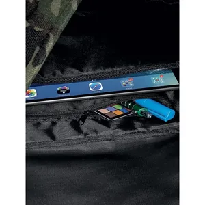 Customizable <b>Roll</b>-Top <b>Backpack</b> Block Merchandising Promotional Item - Product Image 2