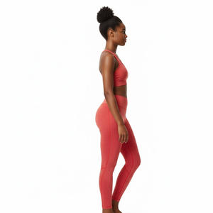 Leggings de Compresión para Mujer, Proveedor de Fábrica de Invierno, Venta al por Mayor, Hechos a Medida, Cintura Media, Pantalones de Yoga para Gimnasio, Ropa Deportiva Activa - Product Image 3