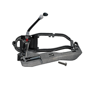 Poignée de porte extérieure support en métal droite-gauche ensemble pour BMW X5 série E53 (expédition du fabricant turc)