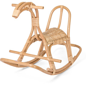 Super Produit Unique Rotin Cheval À Bascule Naturel Pour Enfants Jouets Animaux fabriqués au Viet Nam 2024 - Product Image 1