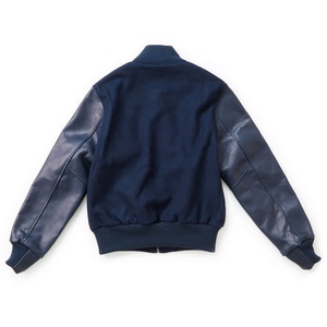 Custom Letterman Varsity <b>Jackets</b> Wool Body Genuine Sleeves Winter Wear Eco-Friendly <b>Heated</b> High Street Style Men's <b>Jacket</b> - Product Image 2