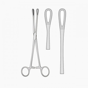 Fórceps de instrumentos quirúrgicos RAMPLEY hechos con diseño OEM de calidad de exportación suministros médicos profesionales abrazadera de toalla - Product Image 1