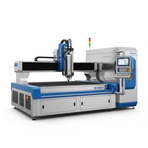 Machine de découpe à jet d'eau 3D CNC, système de découpe à froid automatique pour une fabrication industrielle multi-axes, bordures nettes et lisses - Product Image 3