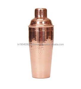 Haute qualité Cocktail Shaker noir Bronze miroir finition Shaker Barware outils 22112 or cuivre acier inoxydable mélange NI - Product Image 2
