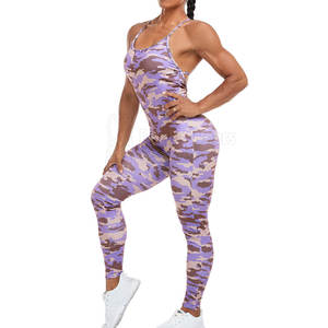 Ropa Deportiva Personalizada con Diseño OEM y Sublimación, Mono Deportivo Elástico para Mujer con Cintura Media para Actividades al Aire Libre - Product Image 3