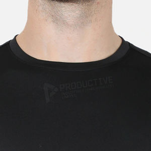 2022 mejor diseño tejido algodón poliéster hombres Fitness camiseta Popular OEM estilo para hombres - Product Image 4