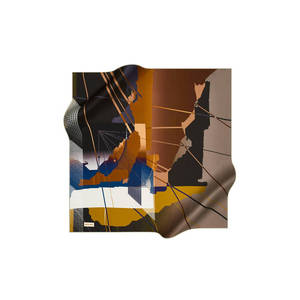 ผ้าพันคอเครปซาติน Pierre Cardin ขนาด 90x90 ซม. - ผ้าคลุมศีรษะและผ้าพันคอหลากสี - Product Image 1