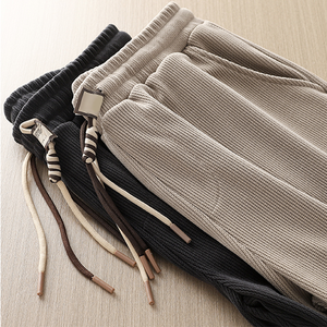 กางเกงจ็อกเกอร์ลำลองคุณภาพสูงแบบหลวมสบาย ผลิตจากโพลีเอสเตอร์ไนลอน 100% สำหรับผู้ชาย - Product Image 6