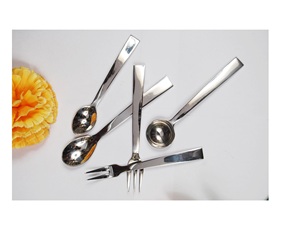 Ensemble de couverts en acier inoxydable fabriqués à la main de qualité supérieure pour la cuisine à domicile Restaurant Hôtel Utilisation de la cuisine Article de décoration de table - Product Image 4