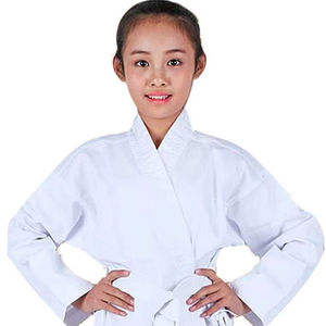 Profesional de peso pesado 100% algodón 12oz Karate Judo BJJ traje avanzado Karate uniforme con función elástica para adultos - Product Image 1