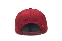 Gorras Trucker de Pana con Bordado 3D y Diseño de Logotipo Personalizado OEM, Agujeros Cortados con Láser, Estilo Moderno, Cierre de Plástico a Presión, para Ciclismo y Actividades al Aire Libre
