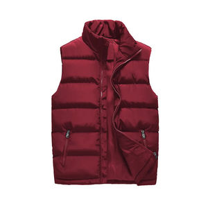 Venta al por mayor OEM puffer chaqueta Logotipo Personalizado Sin Mangas primavera mujeres Poliéster Puff Algodón Invierno Mujeres Abrigo chaleco Puffer Chaqueta - Product Image 1