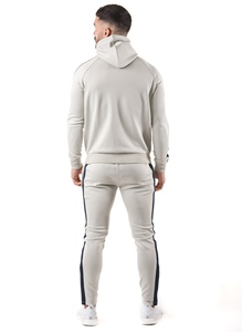 Survêtement personnalisé OEM vente en gros survêtement pour hommes avec bande latérale pour l'hiver 2023 24 fabriqué par Econex Sports - Product Image 3