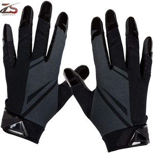 Guantes de fútbol gaélicos personalizados de alta calidad con su propio logotipo Material de cuero aplicable al aire libre Precio razonable para venta al por mayor - Product Image 4