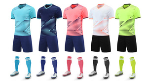 เสื้อฟุตบอลแบบไม่มีโลโก้เสื้อเจอร์ซีย์ฟุตบอลออกแบบเองได้ใหม่ - Product Image 4