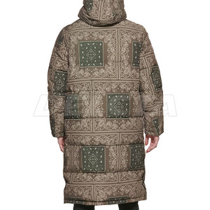 OEM Services High Quality Custom Printed <b>Long</b> Winter <b>Jacket</b> New Design <b>Long</b> Winter <b>Jacket</b> <b>For</b> Adult Use - Product Image 3