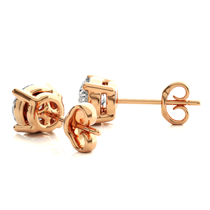 ต่างหูเพชรแท้พร้อมเพชรธรรมชาติ รับรองโดยห้องปฏิบัติการ คอลเลคชั่นสำหรับผู้หญิง รับรองโดย IGI & Ingemco เครื่องประดับชั้นนำ ราคาขายส่ง - Product Image 4