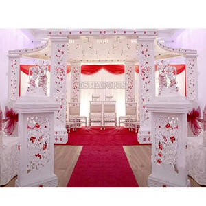 Mariage indien Mandap nouveau Design meilleure vente Radha Krishan fibre mariage hindou Mandala DST exportations expédition mondiale Australie - Product Image 1