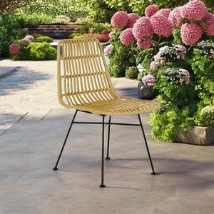 Durable Comfortable Indoor/Outdoor Natural <b>Rattan</b> <b>Chairs</b> <b>for</b> Living Room Dining Hotel Park Apartment Minimalist <b>Garden</b> Sets - Product Image 4