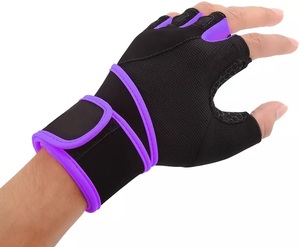 Guantes deportivos GAF para hombres y mujeres, transpirables, resistentes al desgaste, antideslizantes, para gimnasio, guantes de medio dedo para Fitness - Product Image 1