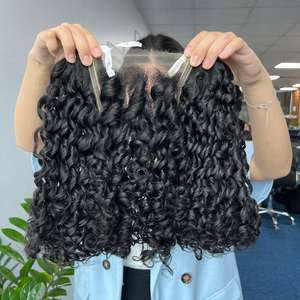 Burmerse Curls 100% Cabello humano cutícula alineada Extensión de cabello-Raw Venta al por mayor Cabello vietnamita - Product Image 1