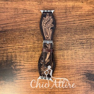 Vintage <b>Watch</b> Bands <b>Strap</b> Leather Belts Men Women Handmade Cowhide Genuine Leather <b>Watch</b> <b>Strap</b> - Product Image 1