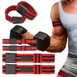 Bandas de entrenamiento BFR oclusion, levantamiento de pesas, negro, rojo, azul, verde, Logo personalizado disponible - Product Image 2