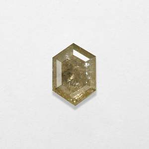 เพชรธรรมชาติ 1.36 กะรัต รูปทรงหกเหลี่ยม เกลือพริกไทย คริสตัลหลวม 8.30x5.85x3.21 มม. สำหรับทำเครื่องประดับ คุณภาพเยี่ยม ทรงเจียระไนดี IGI - Product Image 2