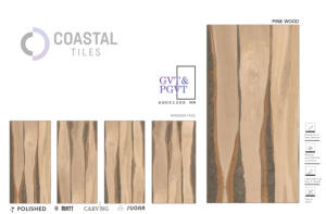 กระเบื้องปูพื้นพอร์ซเลนขนาด600x1200มม. ไม้ไพน์สีน้ำตาลมันวาวกันลื่นของสหราชอาณาจักรกระเบื้องหินอ่อนที่ชื่นชอบ - Product Image 4