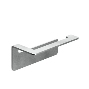 Soporte de papel higiénico de hierro clásico, accesorio de baño decorativo montado en la pared con diseño moderno, uso duradero - Product Image 3