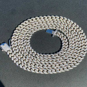 Collar de Mujer Tishya con Diamante de Moissanita Vintage, Corte Brillante Redondo, Chapado en Oro Rosa sobre Plata de Ley 925 - Product Image 2