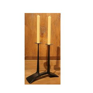 Sqary Métal Noir Poudre Enduit Bougeoir Nouveau Design Sans Rouille Décor À La Maison Par MBSD International - Product Image 4