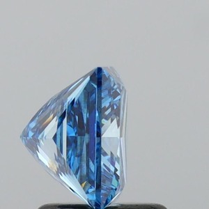 Lab Grown Princess 1.55ct Fancy Vivid Blue VS2 Cut Diamond/Diamante Suelto - Product Image 4