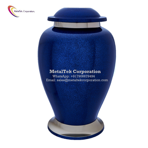 Urne funéraire américaine personnalisée pour adultes de MetalTek Corporation, prix de gros, souvenir en métal pour les cendres, style personnalisé - Product Image 1