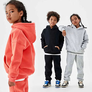 Moda niños invierno Niño chándal en blanco cálido grueso Jogging chándal niños temporada de vacaciones chándales juveniles - Product Image 2